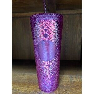 Starbucks Starbucks 2023 Purple Jeweled Tumbler Venti Travel Insulated
